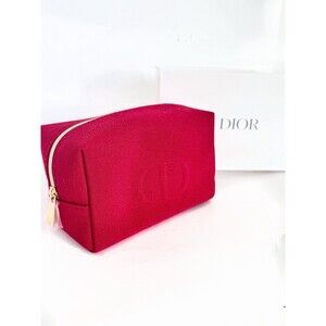Dior red Pouch bag with Gift box